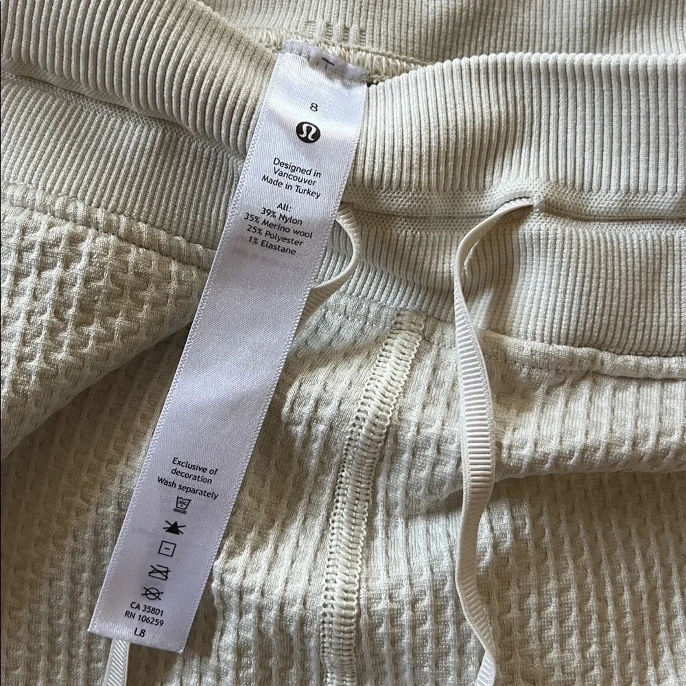 Lululemon Athletica women’s jogger 8 waffle knit - Picture 8 of 11